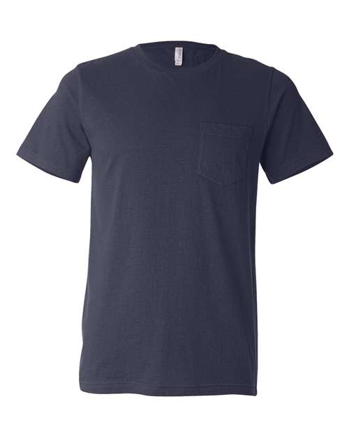 BELLA + CANVAS Men's Jersey Pocket Tee