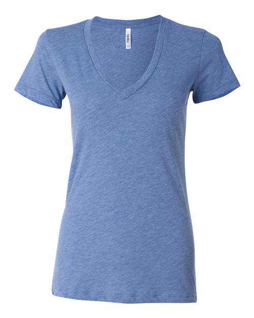BELLA + CANVAS Women’s Triblend Deep V-Neck Tee
