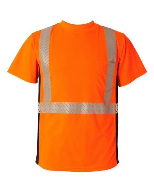 Kishigo Unisex Premium Black Series® Breathable Tape Class 2 T-Shirt