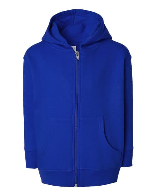 Rabbit Skins Toddler Full-Zip Fleece Hoodie Sweatshirt