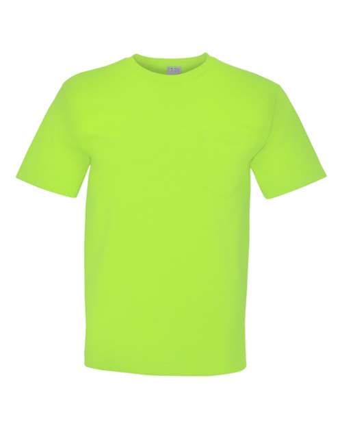 Bayside Unisex USA-Made Midweight Pocket T-Shirt