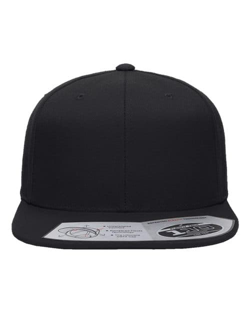 Flexfit 110® Snapback Cap in Black