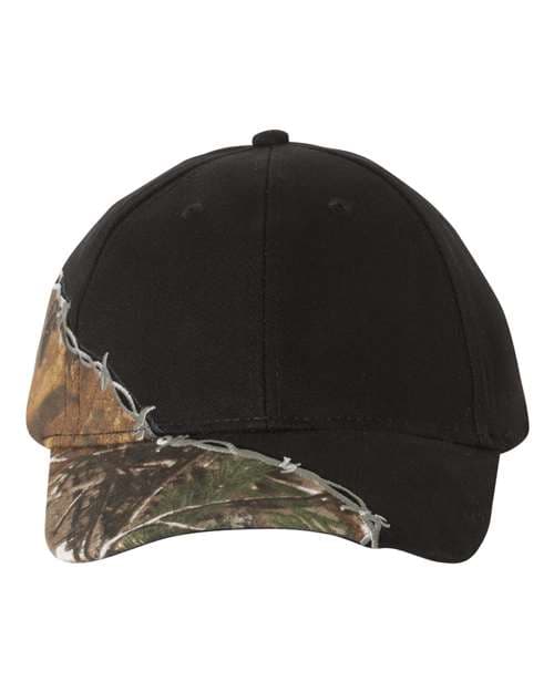 Kati Licensed Camo with Barbed Wire Embroidery Cap