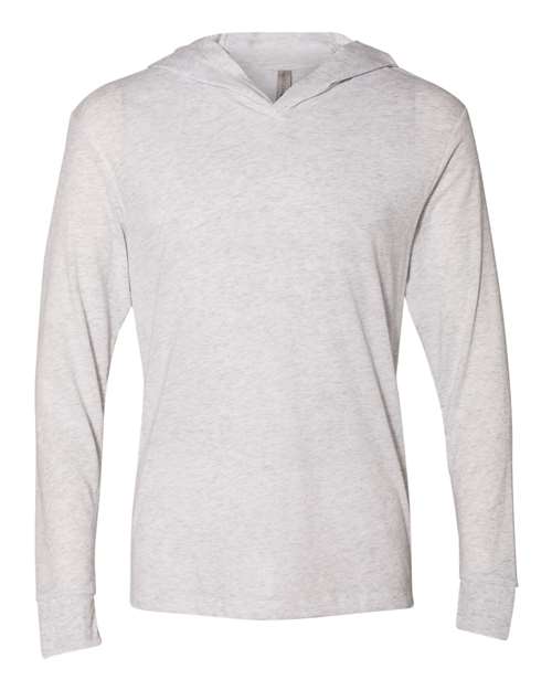 Next Level Unisex Triblend Hooded Long Sleeve Pullover T-Shirt