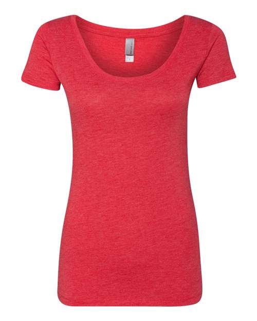 Next Level Women’s Triblend Scoop Neck T-Shirt