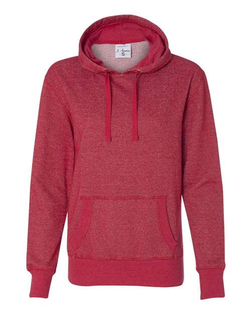 J. America Women’s Glitter French Terry Hooded Sweatshirt