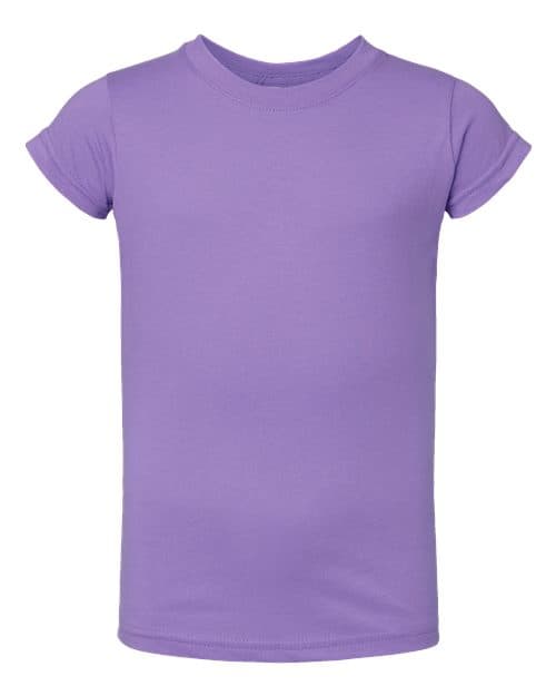 Rabbit Skins Toddler Girls Fine Jersey Tee