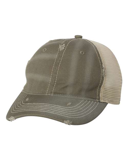 Valucap Bounty Dirty-Washed Mesh-Back Cap