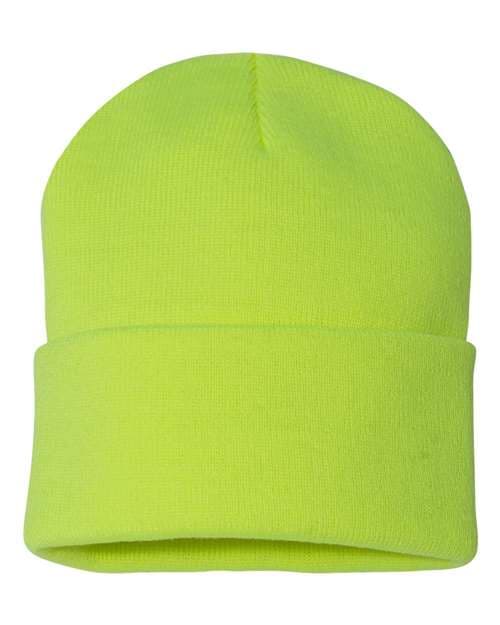 Sportsman 12" Solid Cuffed Beanie