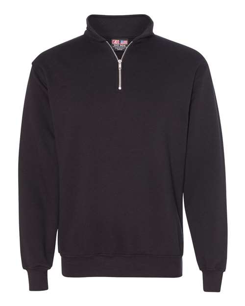 Bayside Unisex USA-Made Quarter-Zip Sweatshirt