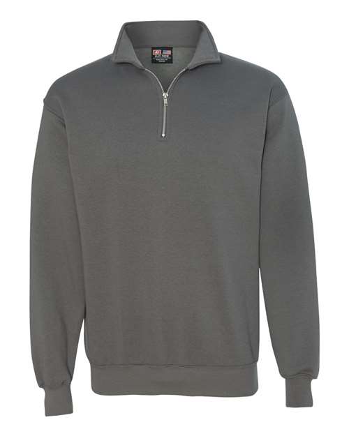 Bayside Unisex USA-Made Quarter-Zip Sweatshirt
