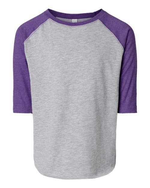 Rabbit Skins Toddler Baseball Fine Jersey Three-Quarter Sleeve Tee
