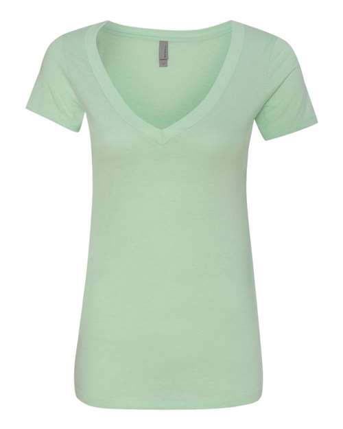 Next Level Women’s CVC Deep V-Neck T-Shirt