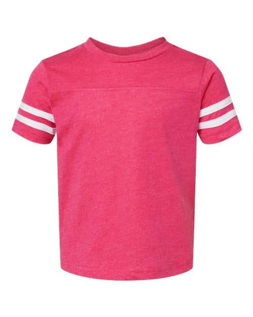 Rabbit Skins Toddler Football Fine Jersey Tee
