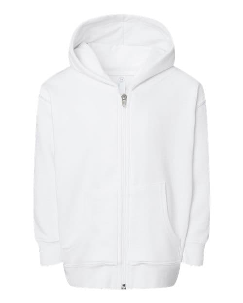 Rabbit Skins Toddler Full-Zip Fleece Hoodie Sweatshirt