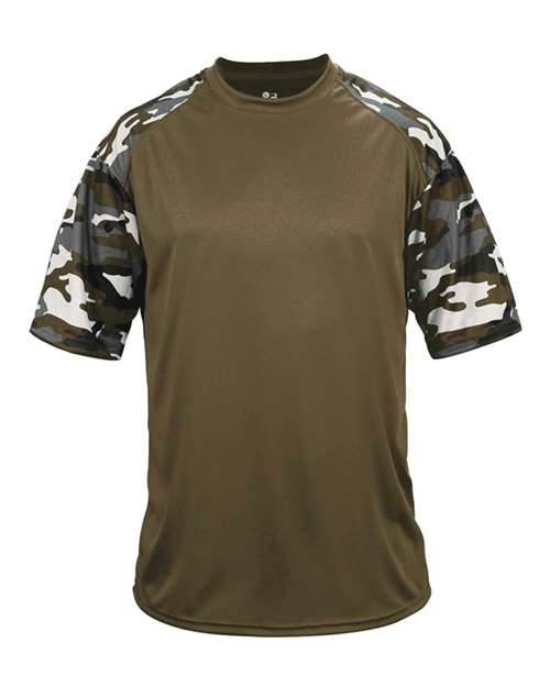 Badger Youth Camo Sport T-Shirt
