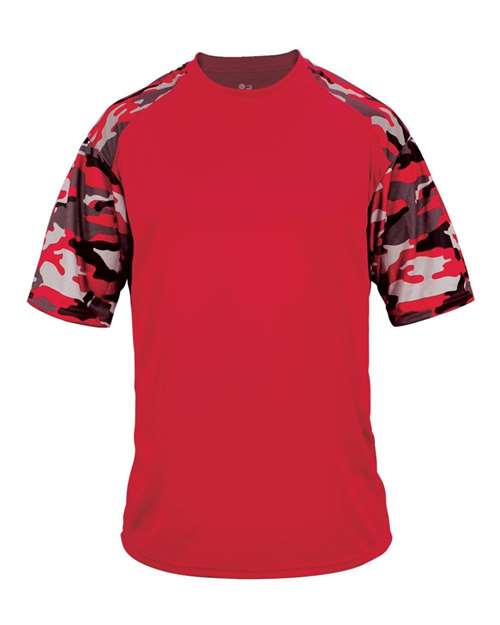 Badger Youth Camo Sport T-Shirt