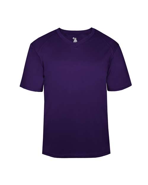 Badger Youth B-Core V-Neck T-Shirt