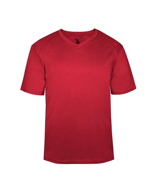Badger Youth B-Core V-Neck T-Shirt