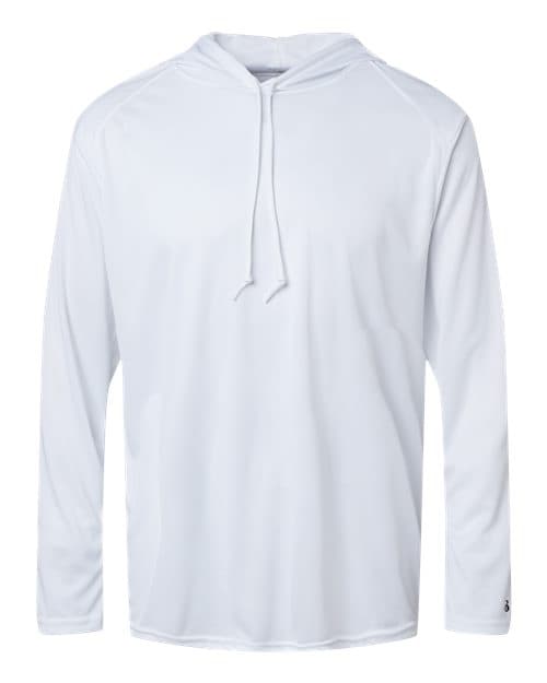 Badger Unisex B-Core Hooded Long Sleeve T-Shirt