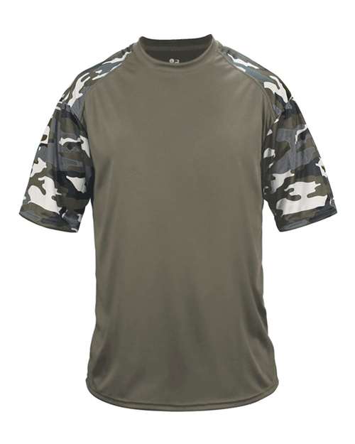 Badger Men's Camo Sport T-Shirt
