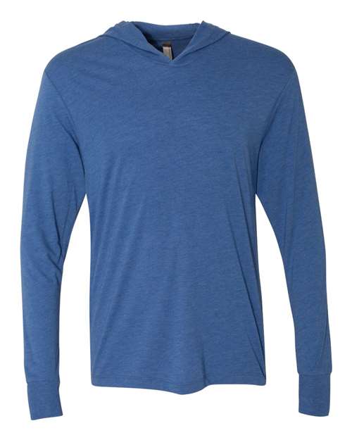 Next Level Unisex Triblend Hooded Long Sleeve Pullover T-Shirt