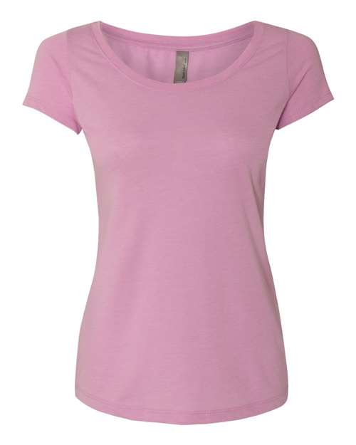 Next Level Women’s Triblend Scoop Neck T-Shirt
