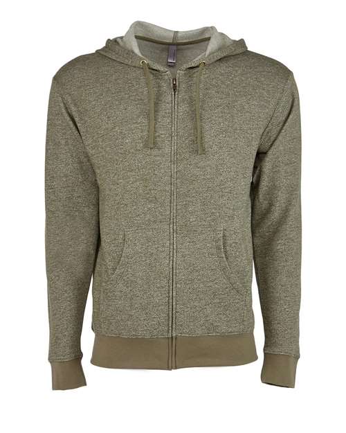 Next Level Unisex Pacifica Full-Zip Hoodie Sweatshirt