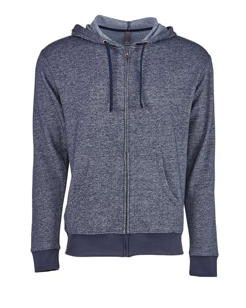 Next Level Unisex Pacifica Full-Zip Hoodie Sweatshirt