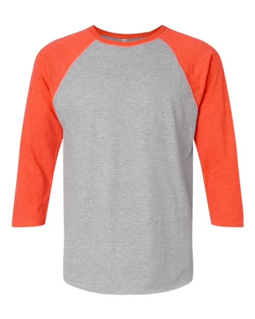 LAT Unisex Baseball Fine Jersey Three-Quarter Sleeve Tee