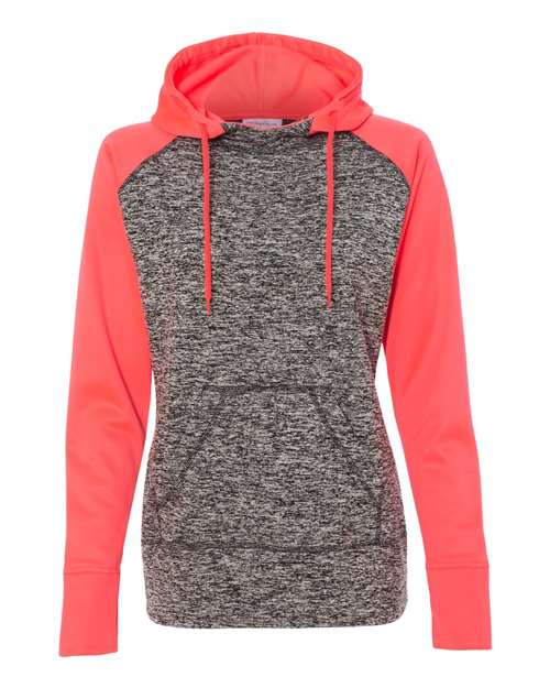 J. America Women’s Colorblocked Cosmic Fleece Hooded Sweatshirt