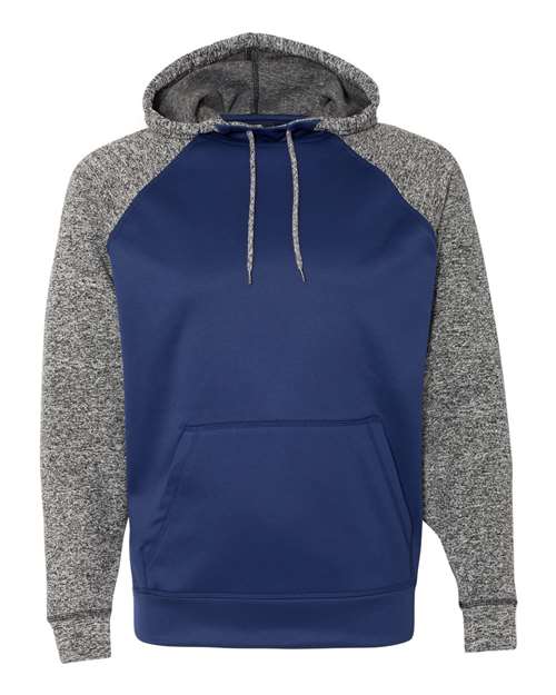 J. America Men's Colorblocked Cosmic Fleece Hooded Sweatshirt