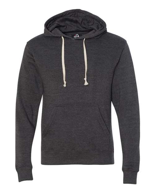 J. America Men's Triblend Fleece Hooded Sweatshirt