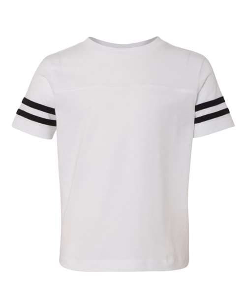 Rabbit Skins Toddler Football Fine Jersey Tee