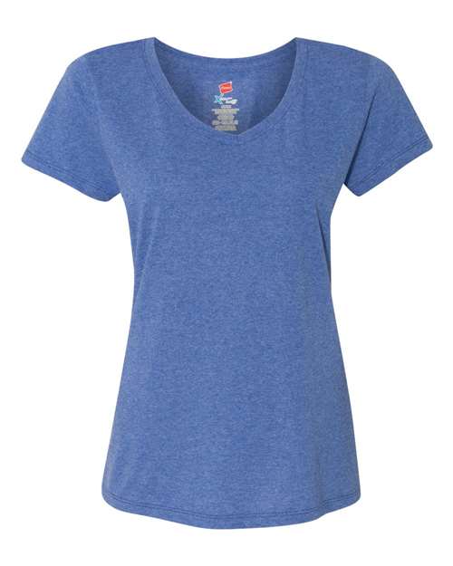 Hanes Women's Perfect-T Triblend V-Neck T-Shirt
