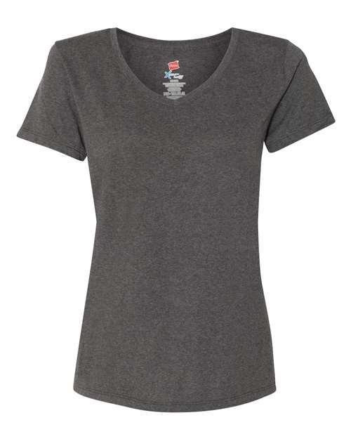Hanes Women's Perfect-T Triblend V-Neck T-Shirt