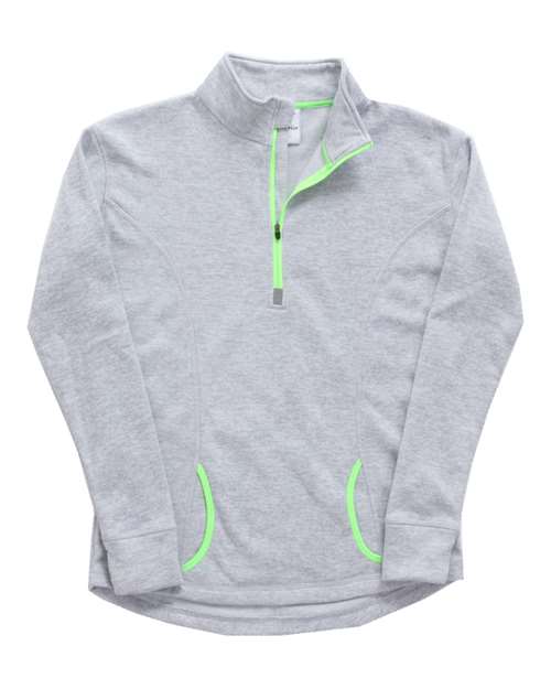 J. America Women's Cosmic Fleece Quarter-Zip Pullover