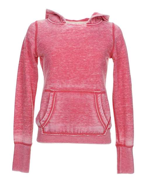 J. America Women's Zen Fleece Hooded Sweatshirt
