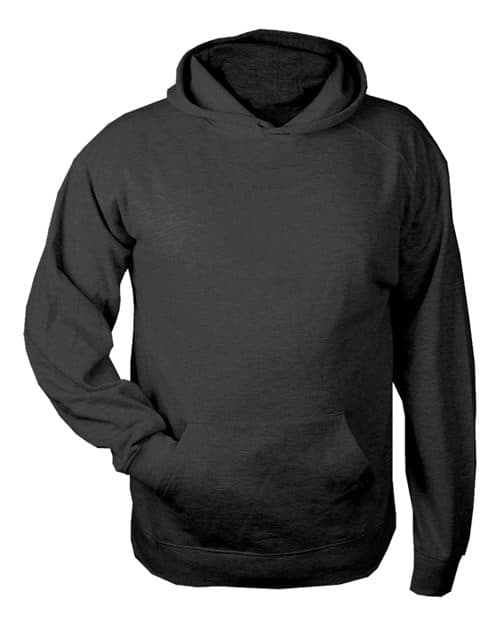 C2 Sport Youth Fleece Hooded Sweatshirt in Black