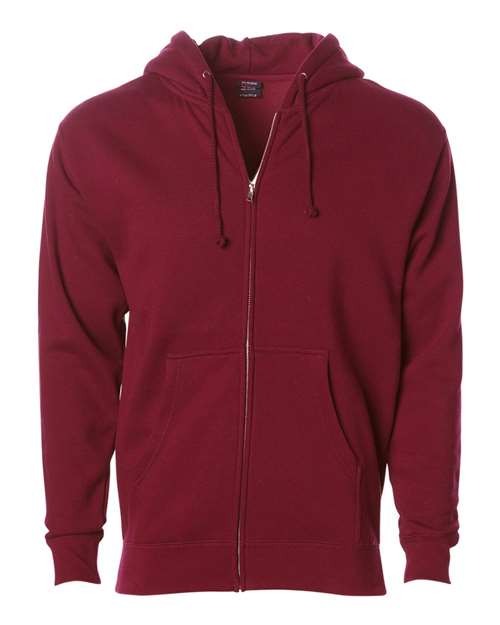 Independent Trading Co. Unisex Heavyweight Full-Zip Hooded Sweatshirt