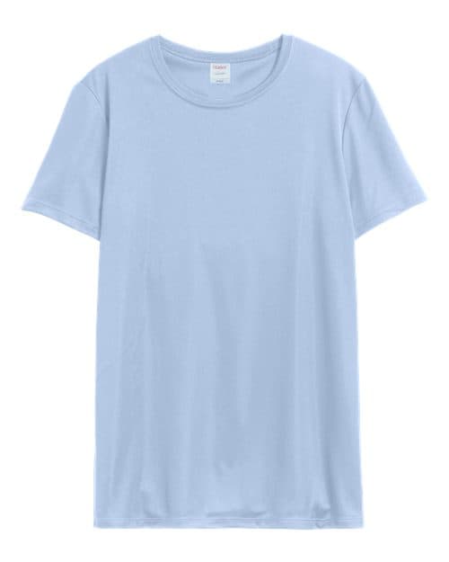 Hanes Women's Cool DRI® Performance T-Shirt in Light Blue