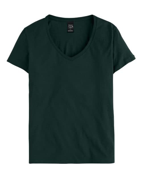 Hanes Women's Perfect-T V-Neck T-Shirt