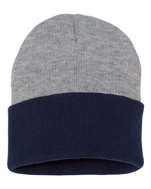 Sportsman 12" Color Blocked Cuffed Beanie