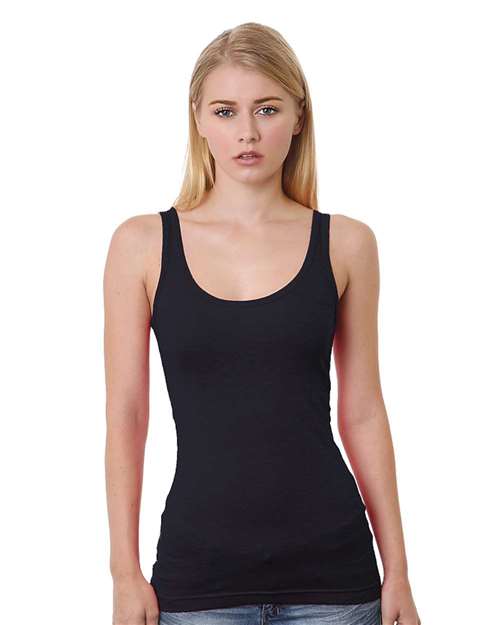 Bayside Women's USA-Made Tank Top in Black