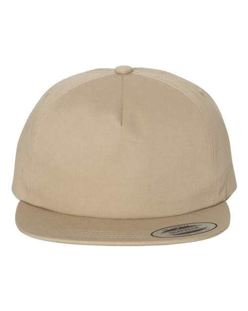 YP Classics Lightly-Structured Five-Panel Snapback Cap