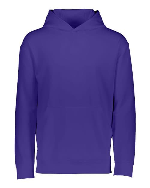 Augusta Sportswear Youth Wicking Fleece Hooded Sweatshirt
