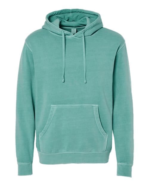 Independent Trading Co. Unisex Midweight Pigment-Dyed Hooded Sweatshirt
