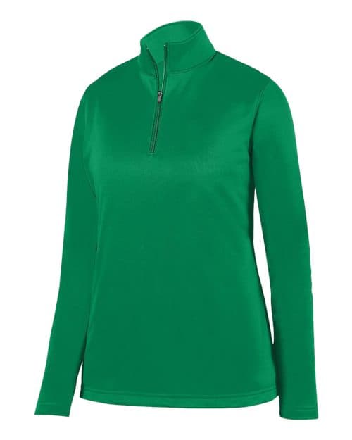 Augusta Sportswear Women's Wicking Fleece Quarter-Zip Pullover