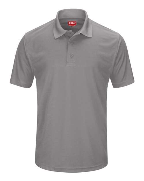 Red Kap Men's Short Sleeve Performance Knit Pocketless Core Polo