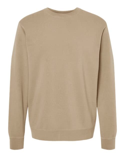 Independent Trading Co. Unisex Midweight Pigment-Dyed Crewneck Sweatshirt